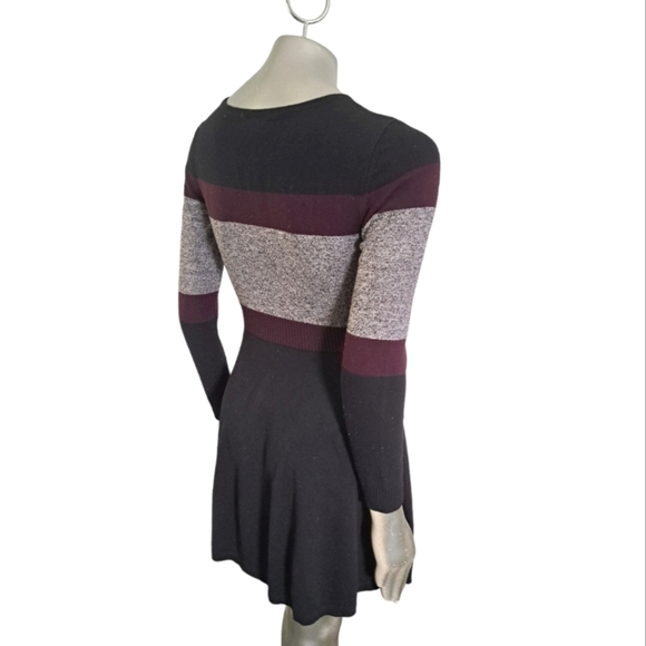 🪻BOGO🪻 Sweater Dress - Black, Gray & Wine‎ - Size Medium - Picture 9 of 12